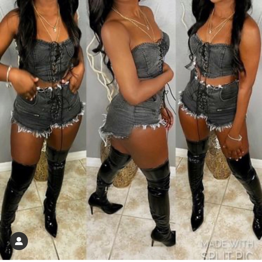 Hot Girl 2pc Short Set
